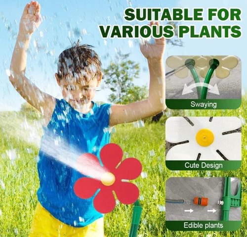 Crazy daisy garden sprinkler - daisy,