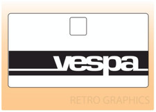 Scooter toolbox door sticker