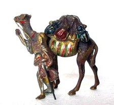 VIENNA  BRONZE ARABIC CAMEL