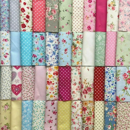 100 patchwork squares - 50, or