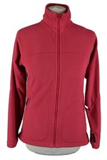 BERGHAUS Pink Fleece Jumper size Uk 8 Womens Full Zip Outdoors Outerwear