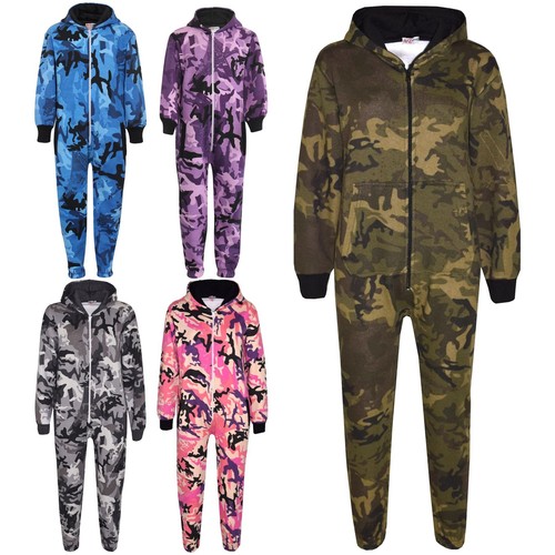 Girls boys fleece - boys, camouflage