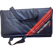 BRITISH AIRWAYS Carry/Picnic Bag Airline Themed Collectable Blue Red Travel TH2