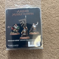 Khazad Dum Commanders Mesbg Lord Of The Rings Metal Models New And Sealed