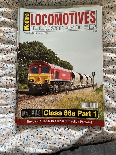 Modern locomotives illustrated - modern,