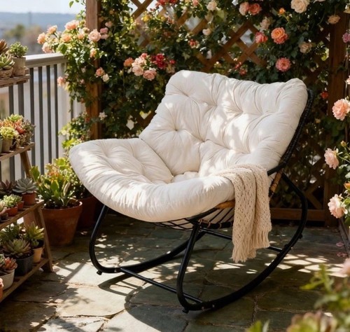 Oversized wicker patio - oversized,