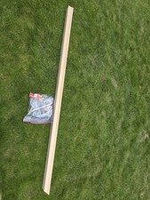 185cm Handrail With 4 Chrome Brackets