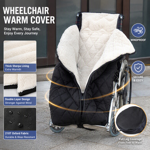 Wheelchair cozy wrap - wheelchair,