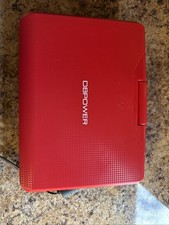 DBPower Portable Red DVD Player 9" Swivel Screen