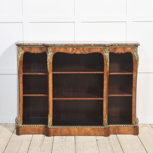 Gilt metal mounted - , walnut