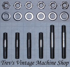Hillman Minx stainless steel exhaust manifold studs & nuts Qty6 MS1Ax4+MS1Cx2