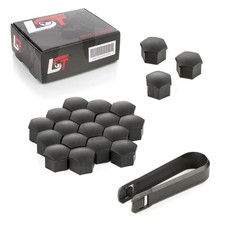20X Wheel Nut Cover Hex Caps
