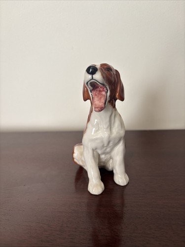 Beswick playful puppy - beswick, yawning