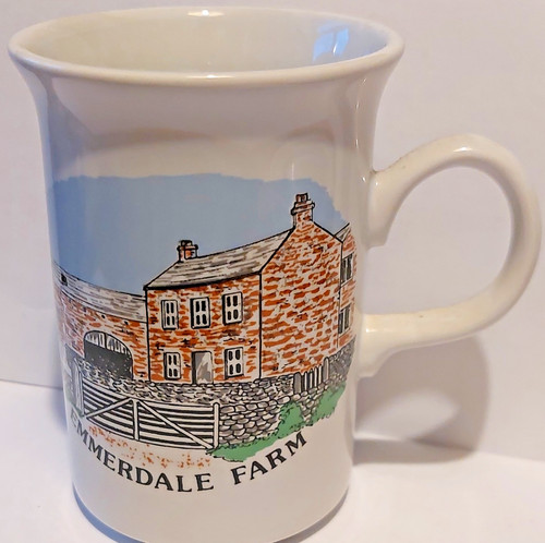Vintage emmerdale mug itv - vintage,