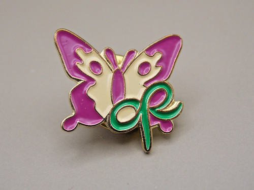 Macmillan cancer relief pin - macmillan,