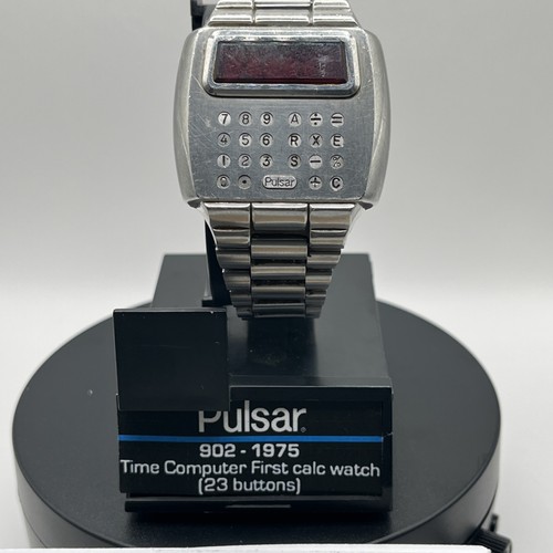Pulsar 902 led calculator time - pulsar,