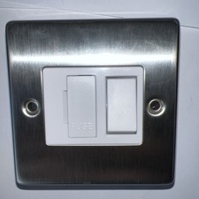 Volex Satin brushed stainless