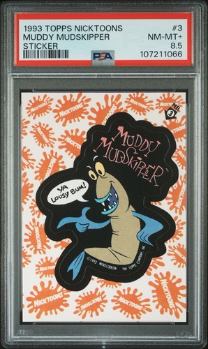 1993 topps nicktoons muddy - topps,