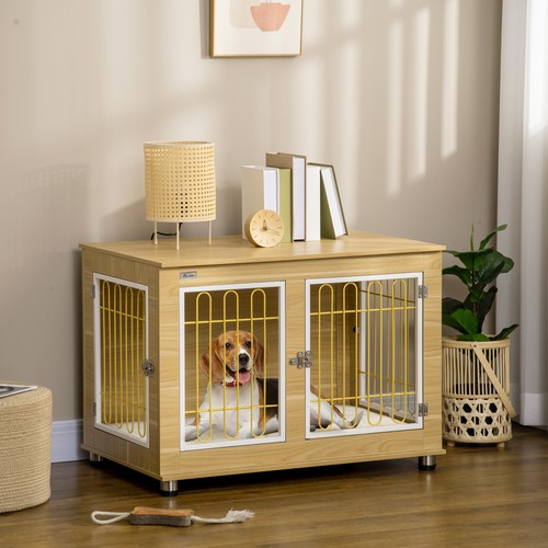 Dog crate furniture - dog, furniture,