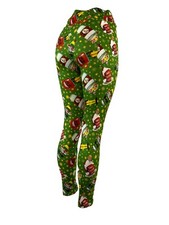 Buddy The Elf Hot Chocolate Coffee Cups Soft Leggings Multiple Sizes w/ POCKETS