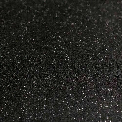 Metallic black glitter sticky - metallic,