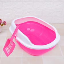 Cat Kitten Litter Tray Box Pan