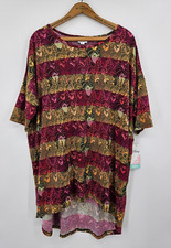 New Lularoe Disney Irma Tunic Top Womens XL Maleficent Villain TShirt