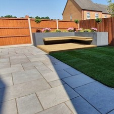 Dove Grey Limestone Mix Sizes