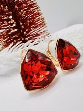 18ct Gold Plated Fancy Red