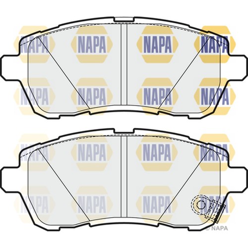 Brake pads set - pads,