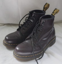 NEW!  Dr. Martens - The Original -  Air Wair Purple Boots with Laces Size 6 / 39