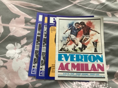 1975 set everton cup - of,