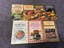 Vintage Sainsbury’s Cookbooks Lot of 7 –International & Specialty Recipes cookin
