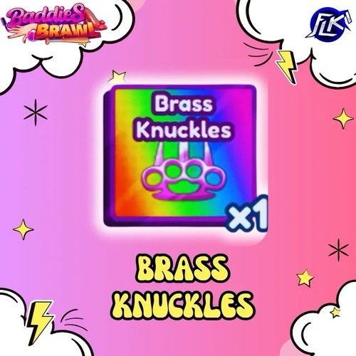 Brass knuckles roblox baddies - brass,