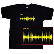 AMEN BREAK DRUM AND BASS LOOP SAMPLE DRUM AND BASS TSHIRT yellow choose size