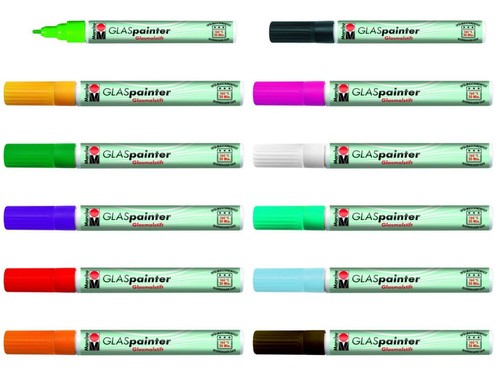 Glass paint marker water - marker,