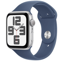 Apple Watch SE (2nd Gen) GPS 40mm Smartwatch with Silver Aluminium Case