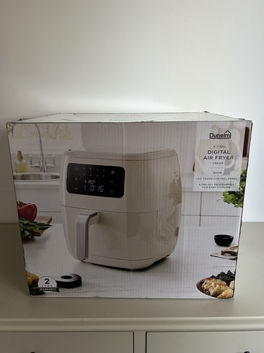 Dunelm cream air fryer - dunelm,
