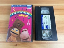 Rainbow Music Zippy Bungle PAL VHS Children's Kid's Video Tape Thames TV 80s
