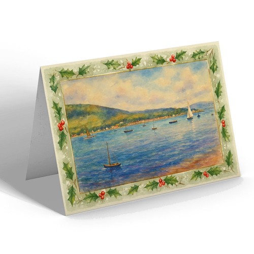 Xmas notelet holy loch - notelet,