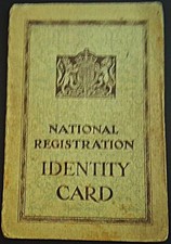 National Registration Identity Card  1943 Newcastle under Lyme