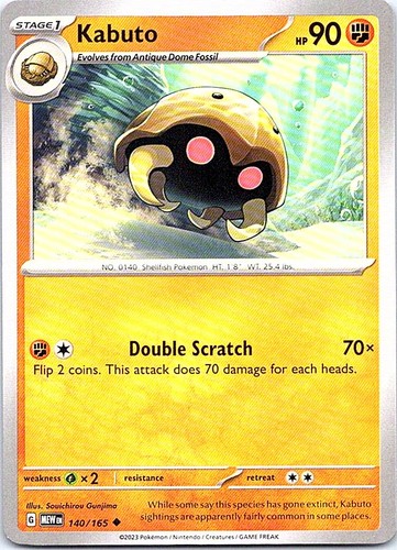 Kabuto 140 165 - uncommon, 151