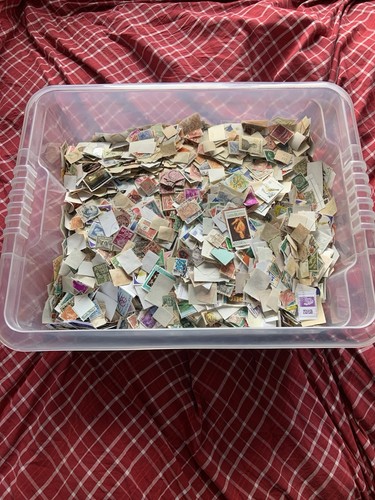 Bulk world stamp collection - world,