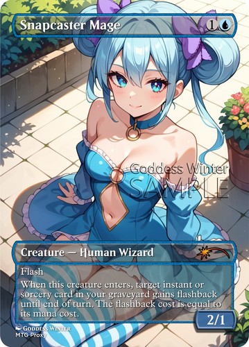 Mtg snapcaster mage fanart - mtg,