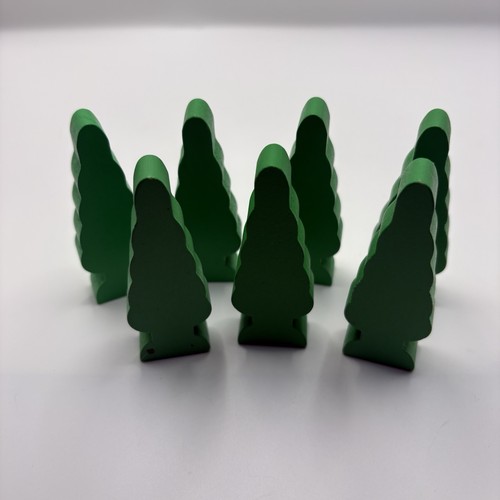 Wooden train track pine - wooden, trees