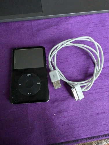 Apple ipod classic - apple, black