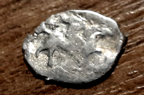 Hammered silver medieval coin - hammered,