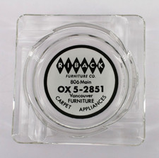 Vintage Marketing Glass