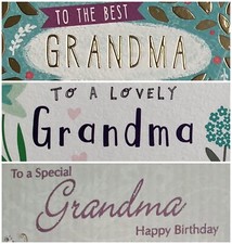Grandma birthday card