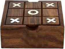 Handmade Wooden Tic Tac Toe